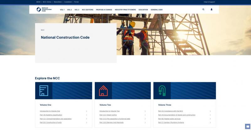 NCC Online home page